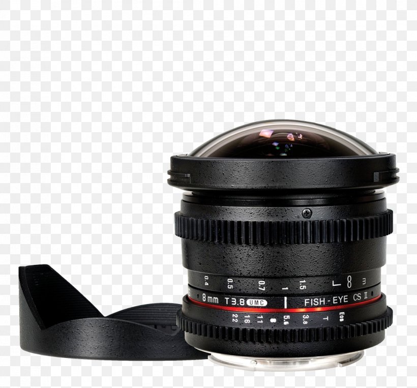 Fisheye Lens Samyang 8mm F/3.5 Fisheye CS II Canon EF Lens Mount Camera Lens Samyang Optics, PNG, 1096x1021px, Fisheye Lens, Apsc, Camera, Camera Accessory, Camera Lens Download Free