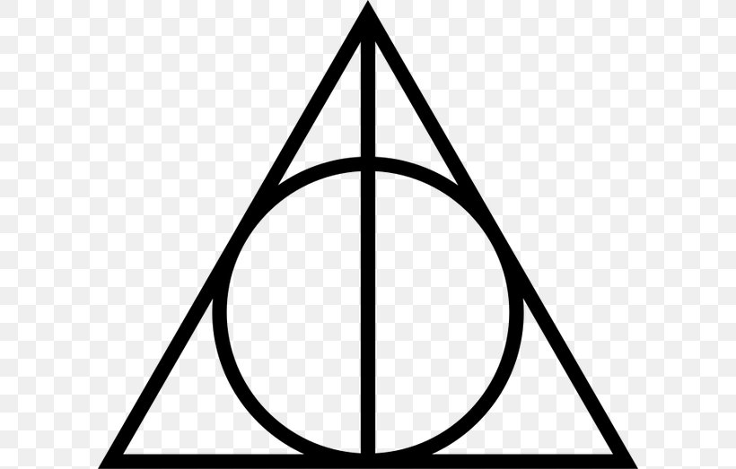 Harry Potter And The Deathly Hallows Harry Potter And The Goblet Of Fire Symbol, PNG, 602x523px, Harry Potter And The Goblet Of Fire, Area, Black And White, Hallow, Harry Potter Download Free