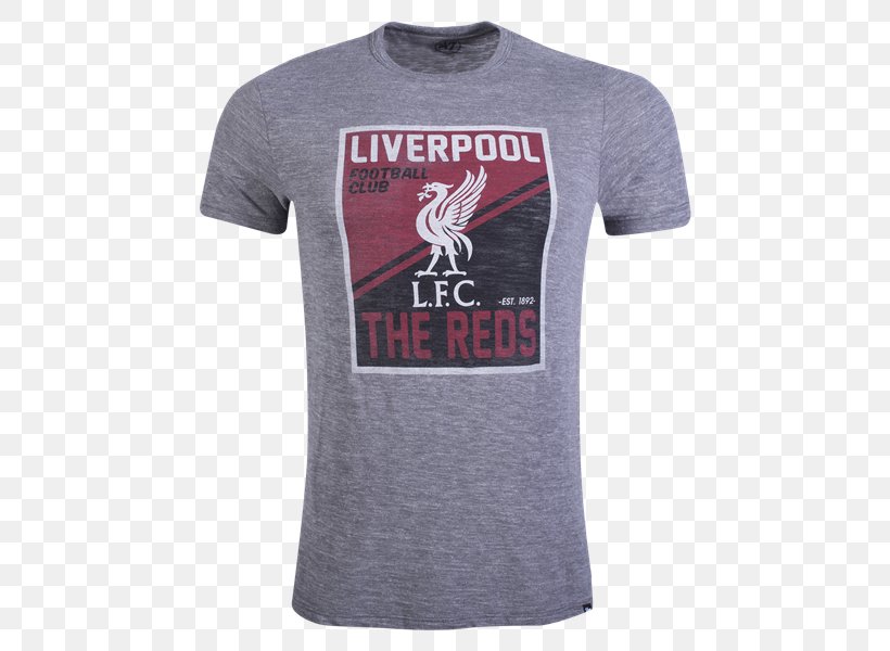 T-shirt Liverpool F.C. Font Sleeve Logo, PNG, 600x600px, Tshirt, Active Shirt, Brand, Clothing, Liverpool Fc Download Free