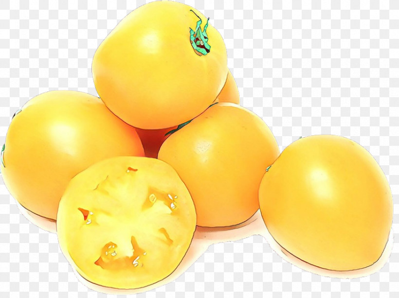 Tomato, PNG, 872x652px, Yellow, Ball, Food, Fruit, Plant Download Free