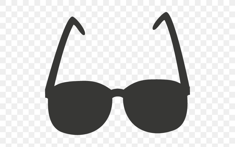 Sunglasses Goggles, PNG, 512x512px, Glasses, Black, Black And White, Brand, Child Download Free