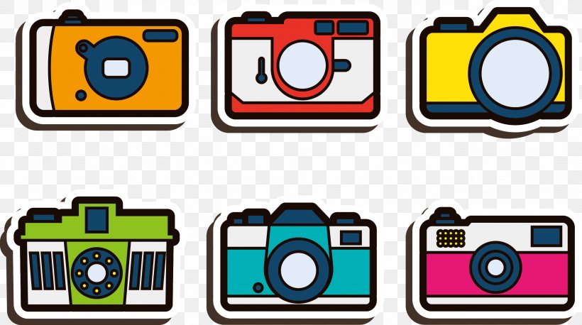 Camera Photography Euclidean Vector, PNG, 2594x1450px, Camera, Area, Brand, Communication, Electronics Download Free