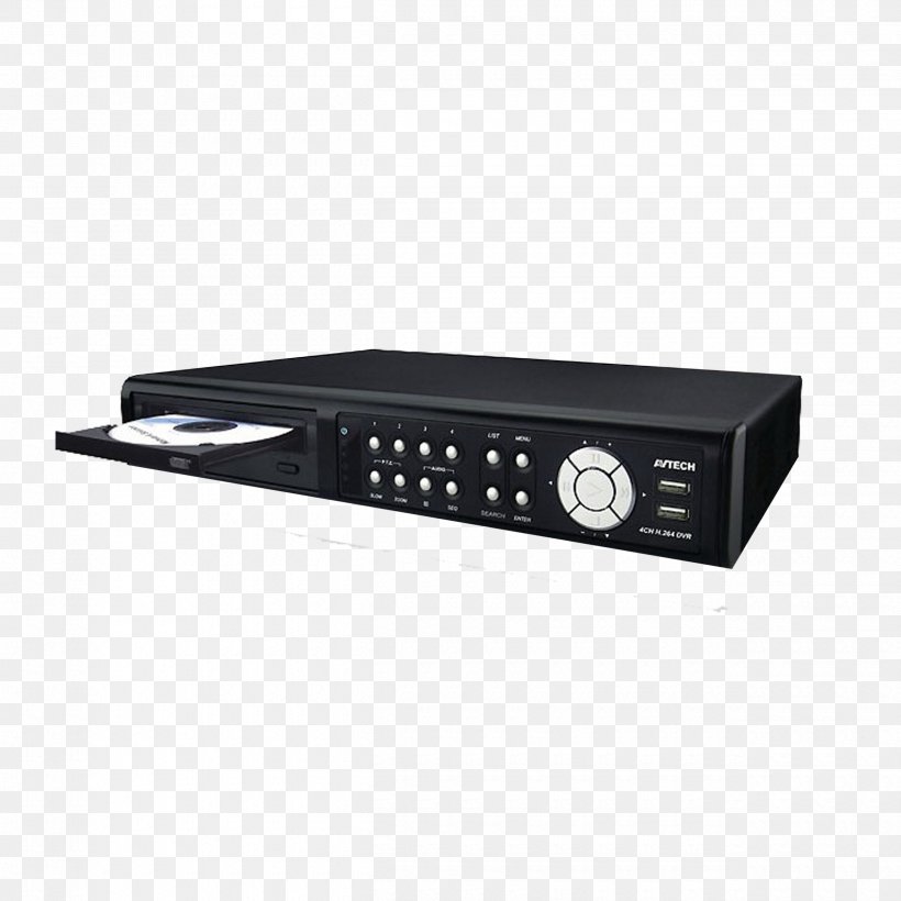 Digital Video Recorder Hard Disk Drive Videocassette Recorder AVTECH Corp., PNG, 2500x2500px, Digital Video Recorder, Analog Signal, Audio Receiver, Avtech Corp, Closedcircuit Television Download Free