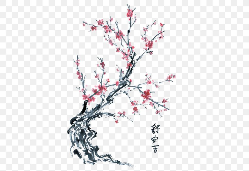 Drawing Cherry Blossom Tree, PNG, 564x564px, China, Art, Blossom, Branch, Cherry Download Free