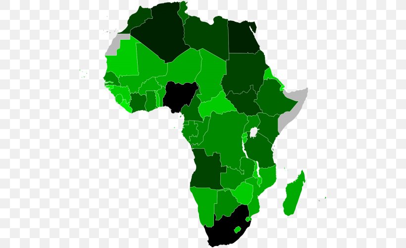 Africa Vector Map World Map, PNG, 500x500px, Africa, African Continental Free Trade Area, Atlas, Blank Map, Grass Download Free