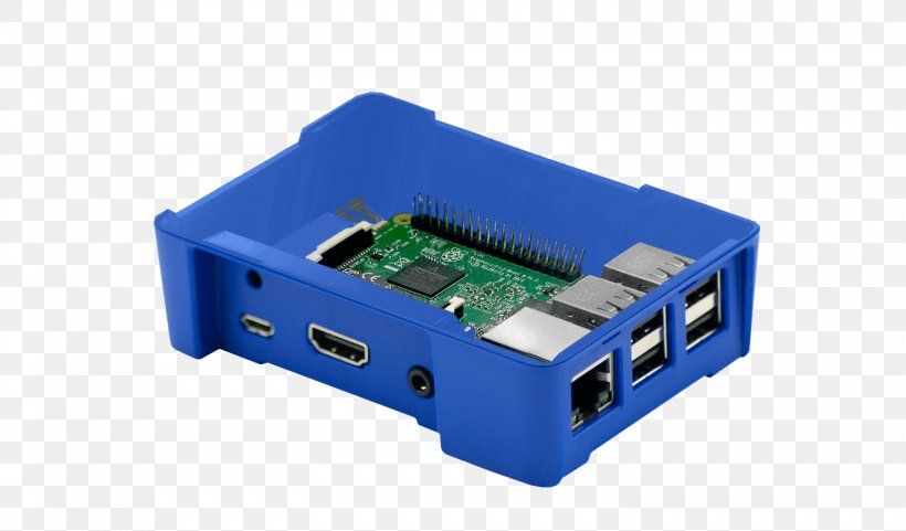 Computer Cases & Housings Raspberry Pi Electronics Blue, PNG, 1476x866px, Computer Cases Housings, Blue, Computer, Computer Hardware, Electrical Connector Download Free