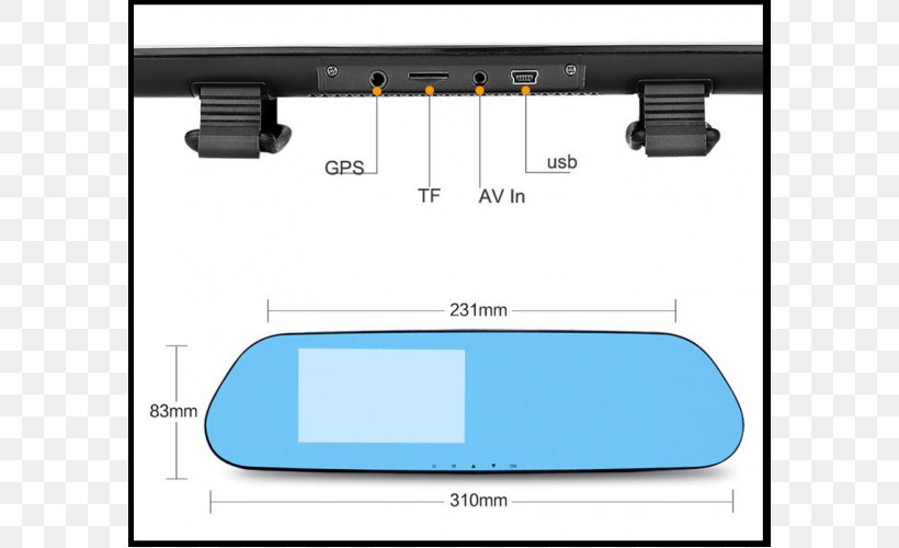 Dashcam Mirror Camera Accelerometer Dashboard, PNG, 650x500px, Dashcam, Accelerometer, Area, Camera, Computer Hardware Download Free