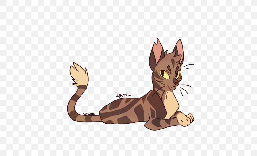 Tabby Cat Kitten Whiskers Warriors, PNG, 500x500px, Tabby Cat, Brightheart, Carnivoran, Cartoon, Cat Download Free