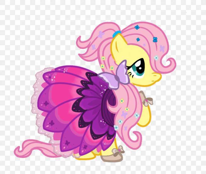 Fluttershy My Little Pony Dress Princess Skystar, PNG, 900x761px, Fluttershy, Art, Blingee, Butterfly, Cartoon Download Free