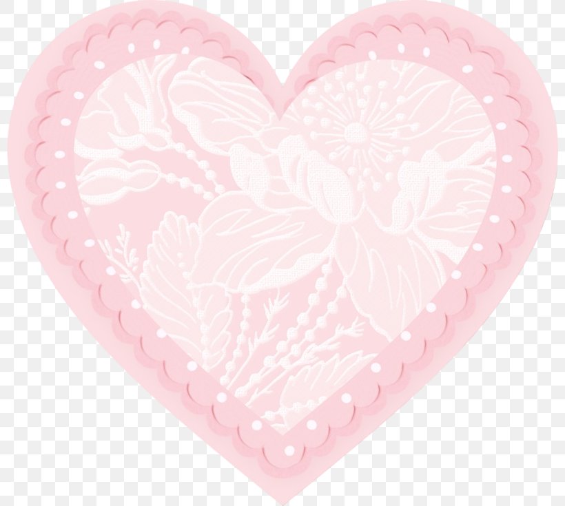 Heart Pink Heart Love, PNG, 800x735px, Watercolor, Heart, Love, Paint, Pink Download Free