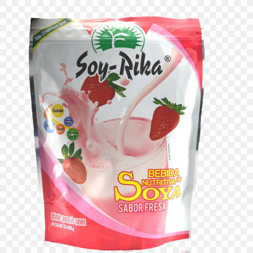 Strawberry Soy Milk Soybean Flavor, PNG, 1000x1000px, Strawberry, Chocolate, Cream, Drink, Flavor Download Free
