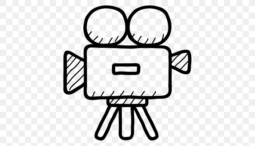 Video Cameras Drawing Movie Camera, PNG, 600x470px, Video Cameras, Area, Artwork, Black, Black And White Download Free