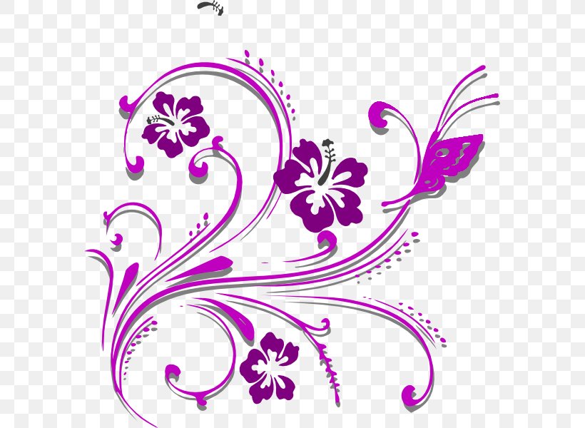 Butterfly Purple Clip Art, PNG, 582x600px, Butterfly, Area, Artwork, Black And White, Branch Download Free