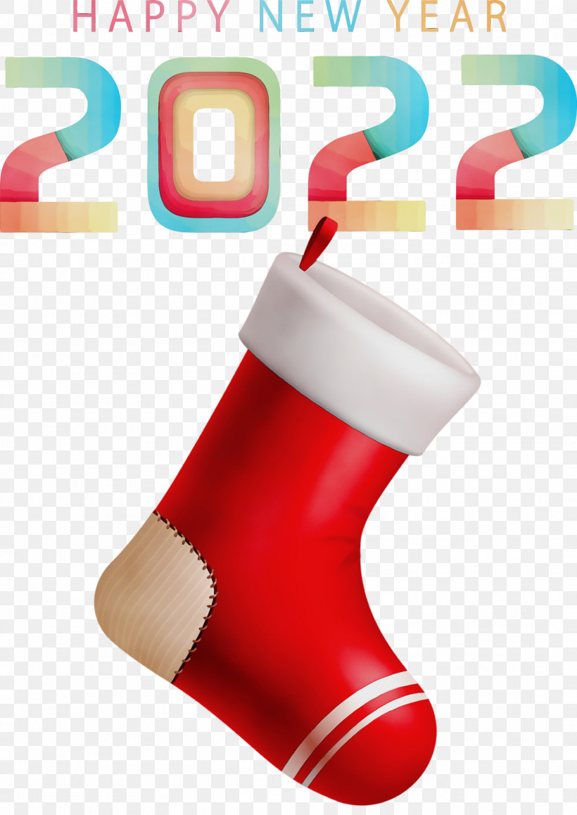 Christmas Stocking, PNG, 2124x3000px, Watercolor, Christmas Day, Christmas Stocking, Paint, Stocking Download Free
