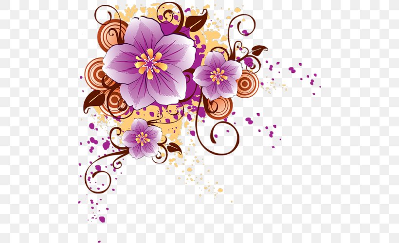 Desktop Wallpaper Wallpaper, PNG, 500x500px, Flower, Art, Blossom, Flora, Floral Design Download Free