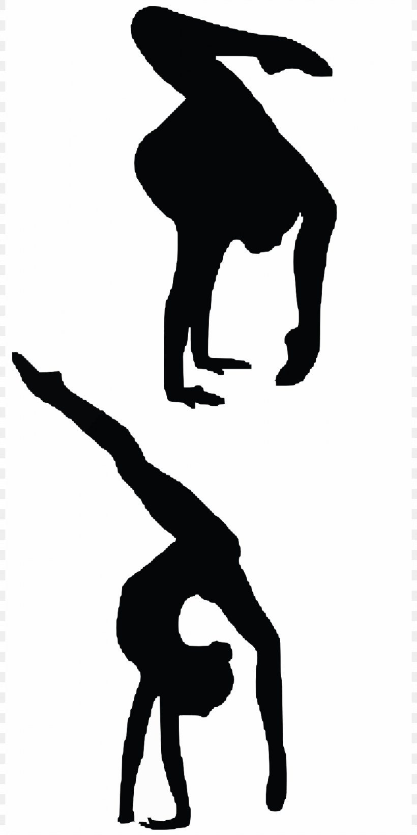 Gymnastics Silhouette Balance Beam Clip Art, PNG, 960x1920px, Gymnastics, Arm, Art, Artistic Gymnastics, Balance Beam Download Free