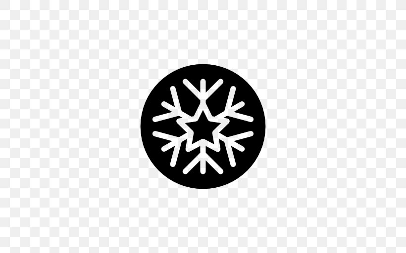 Snowflake Freezing, PNG, 512x512px, Snowflake, Black And White, Brand, Cold, Crystal Download Free