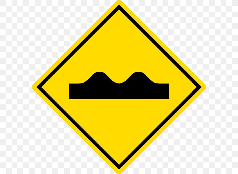 Traffic Sign Speed Bump Road Warning Sign, PNG, 600x600px, Traffic Sign, Area, Automobile Safety, Information, Road Download Free