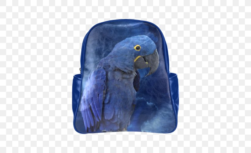 Macaw Parrot Undertale Cobalt Blue Beak, PNG, 500x500px, Macaw, Backpack, Beak, Bird, Blue Download Free
