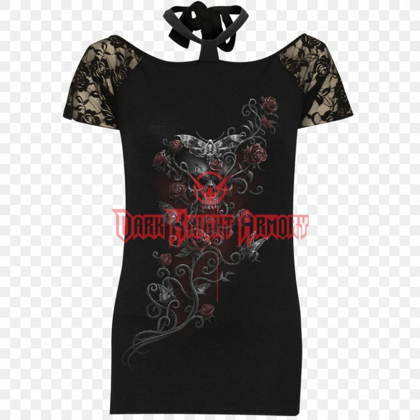 T-shirt Goth Subculture Clothing Gothic Rock World Goth Day, PNG, 850x850px, Tshirt, Alternative Fashion, Black, Brand, Clothing Download Free