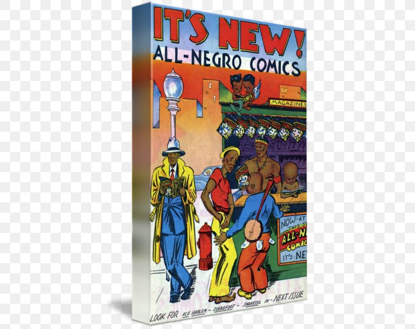 All-Negro Comics Comic Book Superhero Imagekind, PNG, 404x650px, Comics, Action Figure, Advertising, African American, Book Download Free