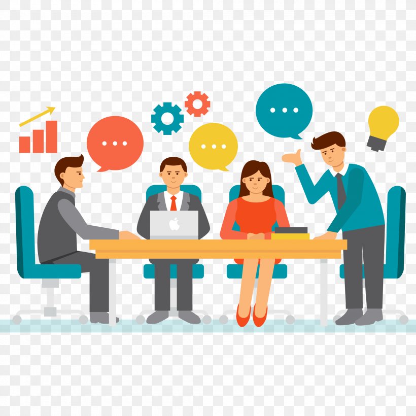 Businessperson Meeting Clip Art, PNG, 2100x2100px, Business, Area, Business  Development, Businessperson, Classroom Download Free
