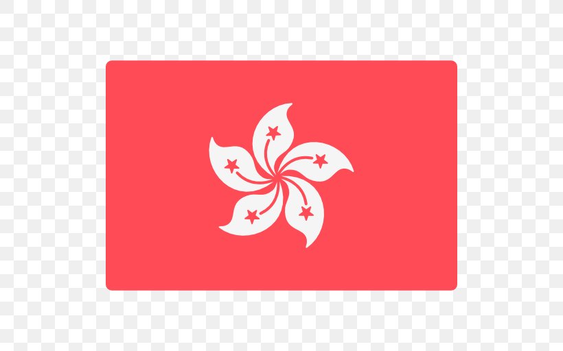 Flag Of Hong Kong National Flag, PNG, 512x512px, Flag Of Hong Kong, Bauhinia Blakeana, Flag, Flag Of China, Flag Of Italy Download Free