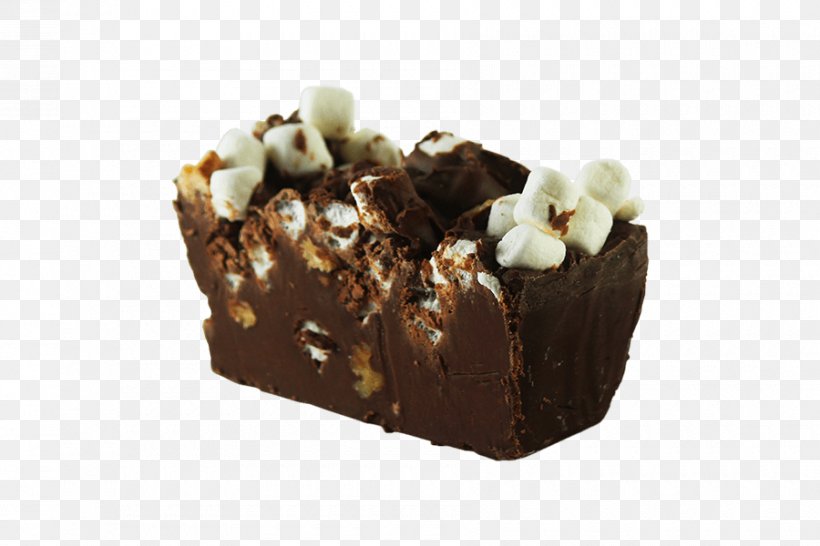 Fudge Chocolate Brownie Rocky Road Chocolate Truffle Praline, PNG, 900x600px, Fudge, Butter, Chocolate, Chocolate Brownie, Chocolate Truffle Download Free
