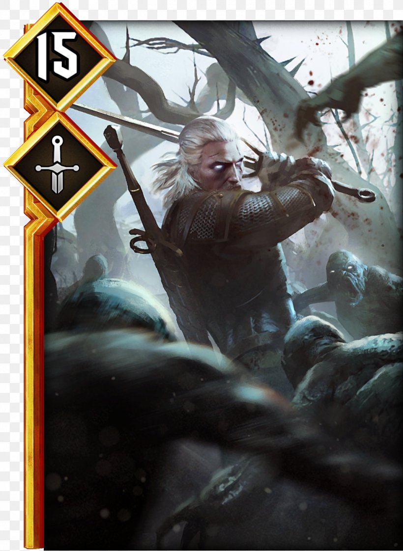 Gwent: The Witcher Card Game The Witcher 3: Wild Hunt Geralt Of Rivia The Witcher 2: Assassins Of Kings, PNG, 1068x1462px, Gwent The Witcher Card Game, Card Game, Ciri, Fictional Character, Geralt Of Rivia Download Free