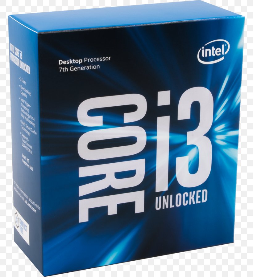 Kaby Lake Intel Core I3-7350K LGA 1151, PNG, 768x899px, Kaby Lake, Brand, Central Processing Unit, Clock Rate, Electric Blue Download Free
