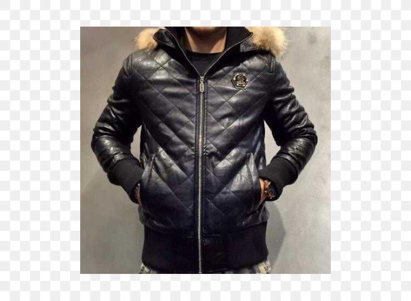 Leather Jacket, PNG, 500x600px, Leather Jacket, Coat, Hood, Hoodie, Jacket Download Free