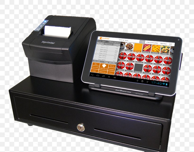 Point Of Sale Android Thermal Printing Computer Software Tablet Computers, PNG, 800x643px, Point Of Sale, Adapter, Android, Computer Hardware, Computer Program Download Free