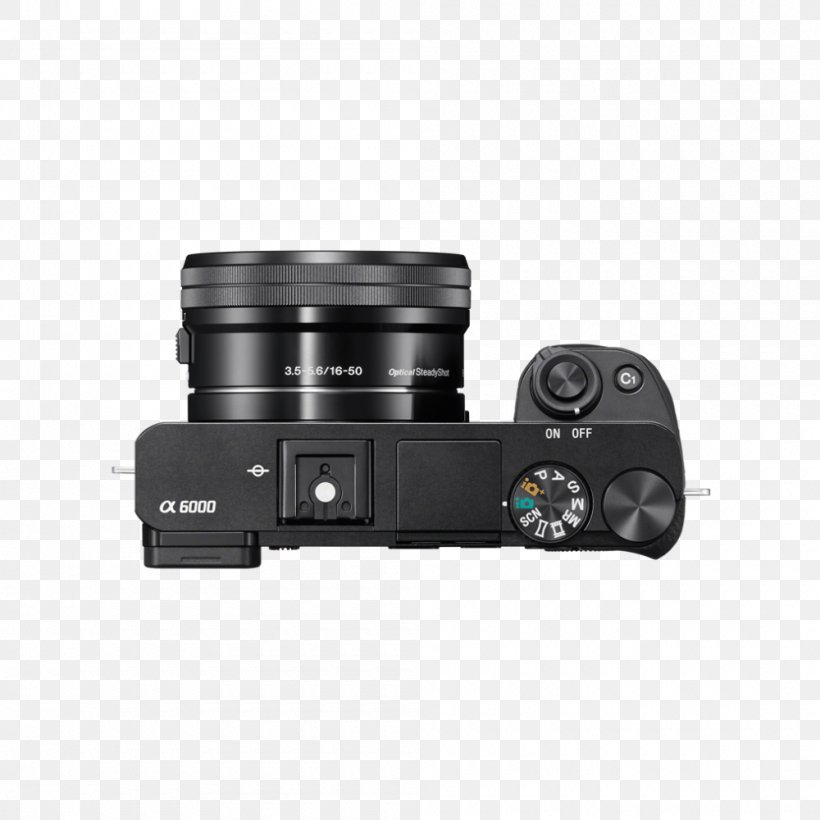 Sony α6000 Sony NEX-5 Mirrorless Interchangeable-lens Camera Sony E PZ 16-50mm F/3.5-5.6 OSS, PNG, 1000x1000px, Sony Nex5, Active Pixel Sensor, Apsc, Autofocus, Camera Download Free