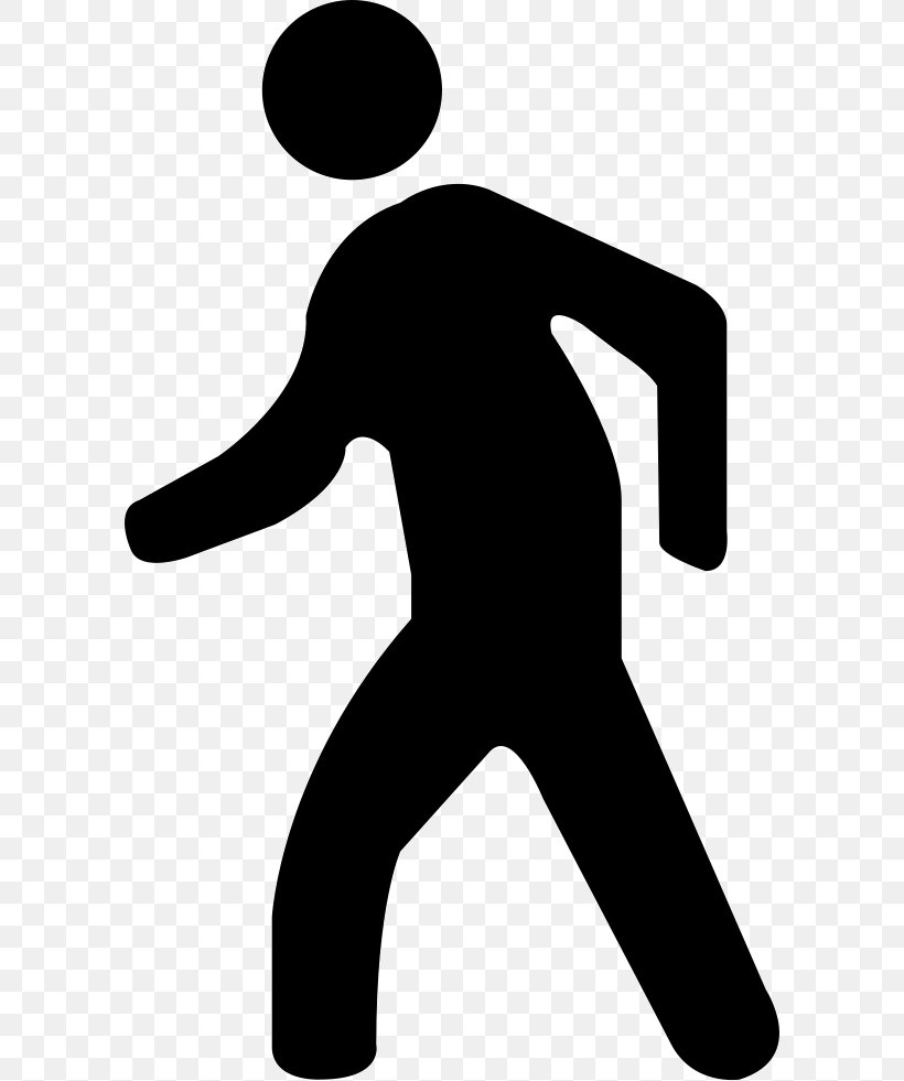 Stick Figure Walking Silhouette Clip Art, PNG, 594x981px, Stick Figure, Animation, Area, Black, Black And White Download Free