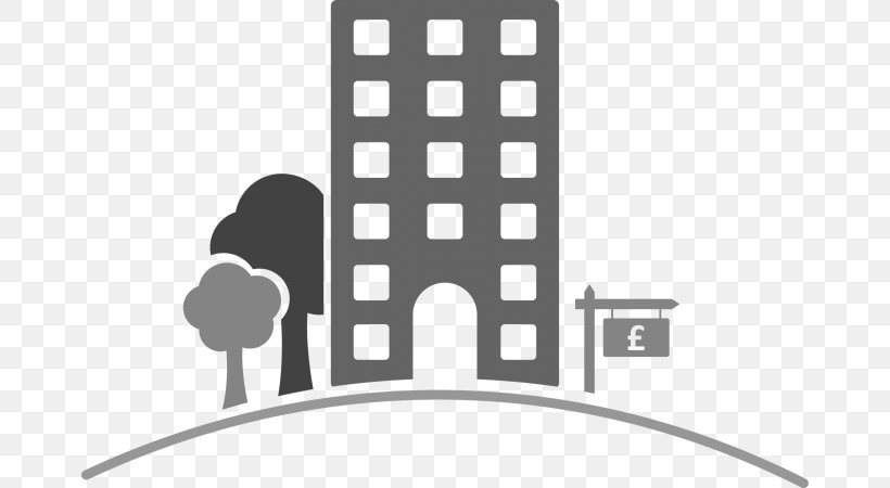 Apartment Clip Art Real Estate Building House, PNG, 670x450px, Apartment, Black, Black And White, Brand, Building Download Free