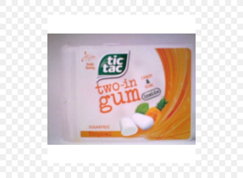 Chewing Gum Tic Tac .de Flavor, PNG, 800x600px, Chewing Gum, Brand, Cream, Flavor, Orange Download Free