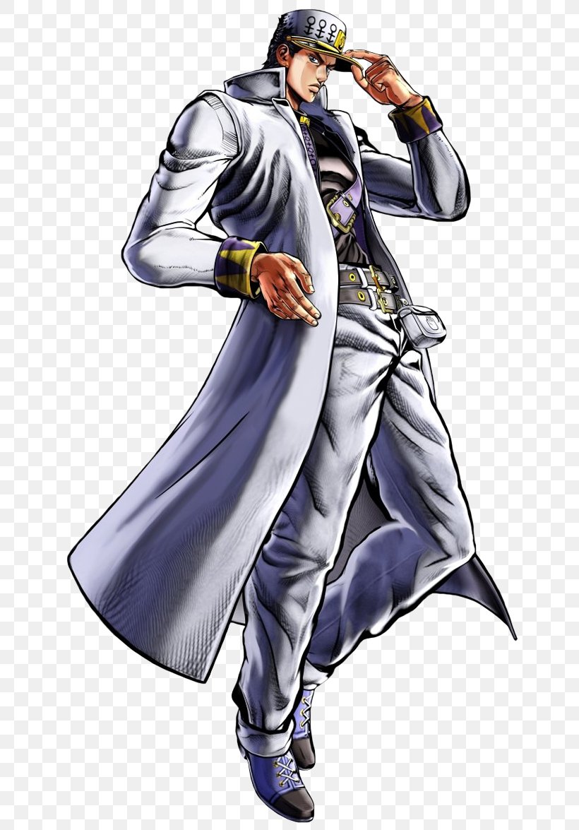 Jotaro Kujo JoJo's Bizarre Adventure: Eyes Of Heaven Josuke Higashikata JoJo's Bizarre Adventure: All Star Battle Yoshikage Kira, PNG, 650x1175px, Jotaro Kujo, Art, Costume, Costume Design, Diamond Is Unbreakable Download Free