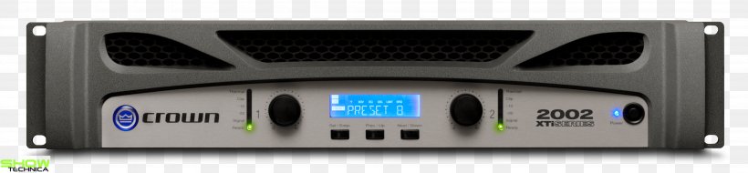 Audio Power Amplifier Crown Gain, PNG, 4300x1000px, Audio Power Amplifier, Amplifier, Audio, Audio Equipment, Audio Receiver Download Free