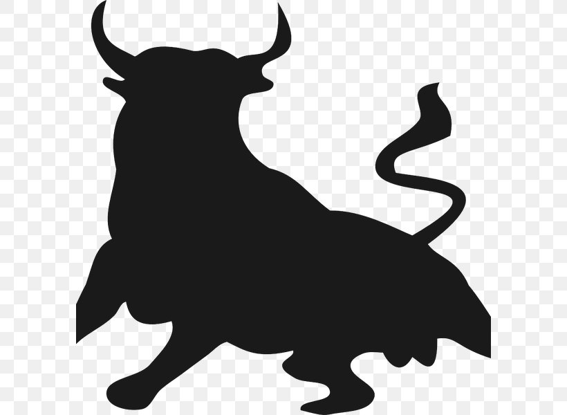 Cattle Bull Clip Art, PNG, 600x600px, Cattle, Artwork, Autocad Dxf, Black, Black And White Download Free