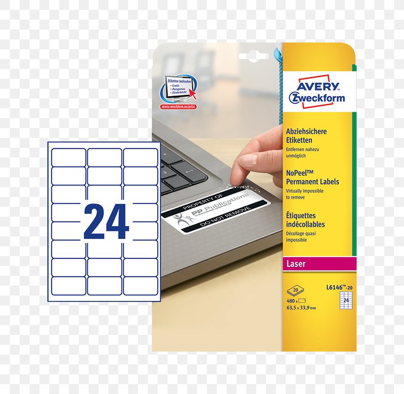 Label Laser Printing Sticker Avery Dennison Printer, PNG, 800x800px, Label, Adhesive, Adhesive Label, Avery Dennison, Avery Zweckform Download Free