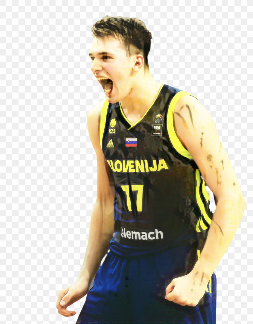 Volleyball Cartoon, PNG, 1764x2262px, Luka Doncic, Basketball, Basketball Player, Clothing, Jersey Download Free