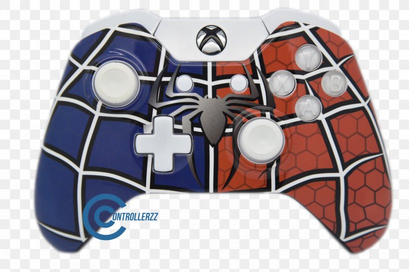 Xbox 360 Controller Xbox One Controller Spider-Man Game Controllers, PNG, 1280x853px, Xbox 360 Controller, All Xbox Accessory, Football Equipment And Supplies, Game Controller, Game Controllers Download Free