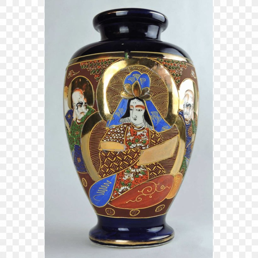 Ceramic Vase Porcelain Pottery Cobalt Blue, PNG, 1000x1000px, Ceramic, Artifact, Blue, Cobalt, Cobalt Blue Download Free
