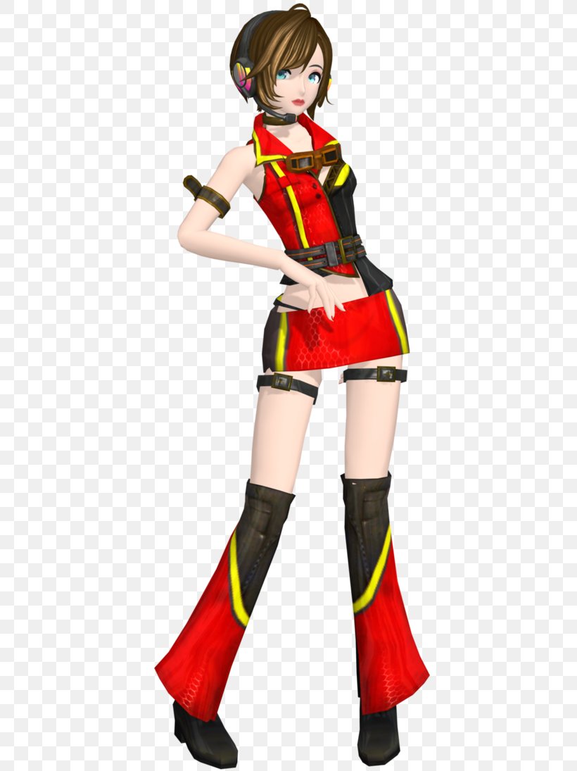 Meiko Costume Hatsune Miku: Project DIVA Theatre MikuMikuDance, PNG, 730x1095px, Meiko, Clothing, Costume, Fictional Character, Figurine Download Free