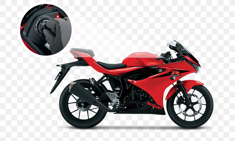 Suzuki Gixxer Fuel Injection Suzuki GSX-R Series Suzuki GSX Series, PNG, 725x492px, Suzuki, Automotive Design, Automotive Exterior, Automotive Wheel System, Car Download Free