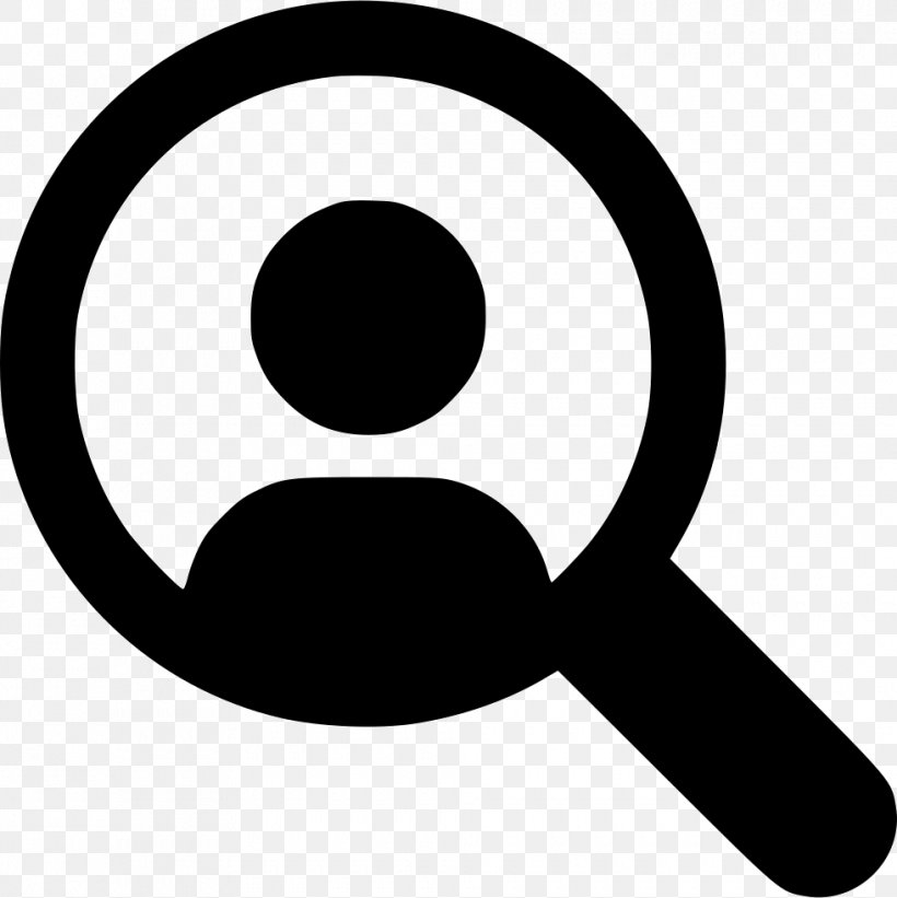 Magnifying Glass Magnifier, PNG, 980x982px, Magnifying Glass, Black, Black And White, Computer, Magnifier Download Free