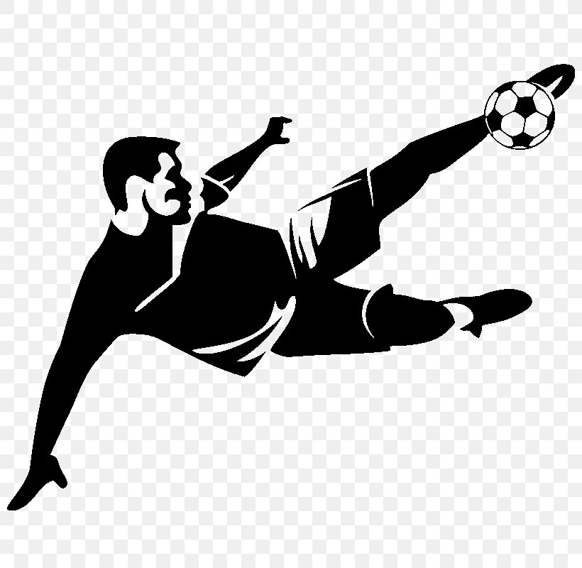 Sticker Football Player Volley Wall Decal, PNG, 800x800px, Sticker, Antoine Griezmann, Arm, Ball, Black Download Free