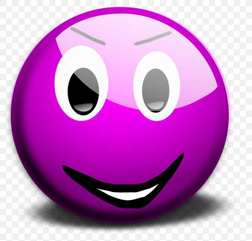 Emoticon Smiley Clip Art, PNG, 958x916px, Emoticon, Face, Facial Expression, Magenta, Pink Download Free