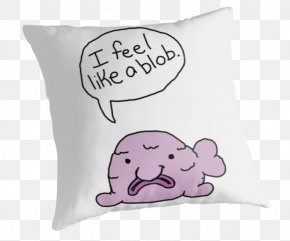 Pillow - Cushion Throw Pillows Blobfish Chair PNG