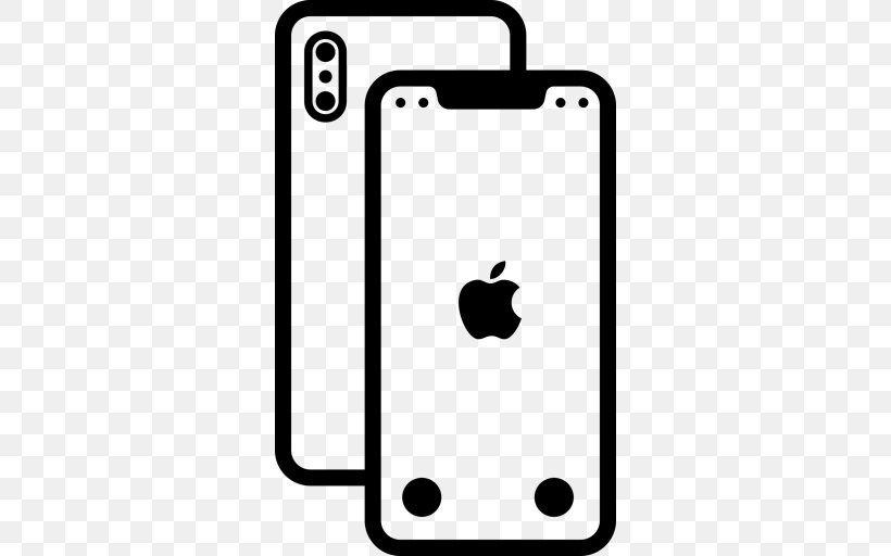 IPhone X IPhone 5 IPhone 4S IPhone 6, PNG, 512x512px, Iphone X, Android, Apple, Black And White, Iphone Download Free